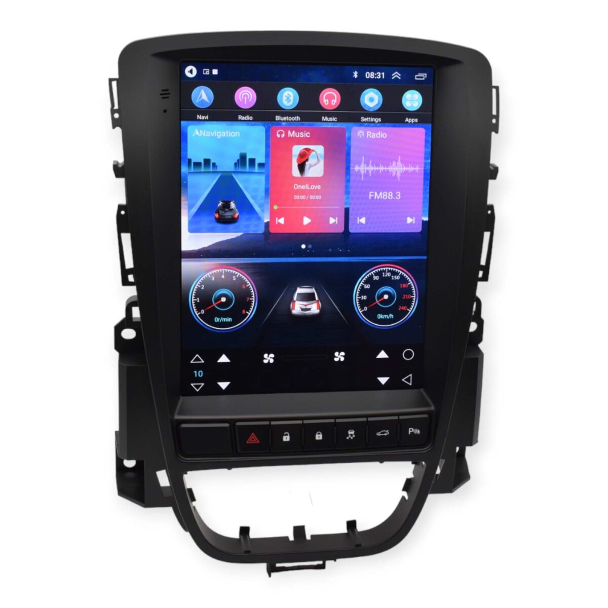 ecã tipo tesla radio android opel astra j