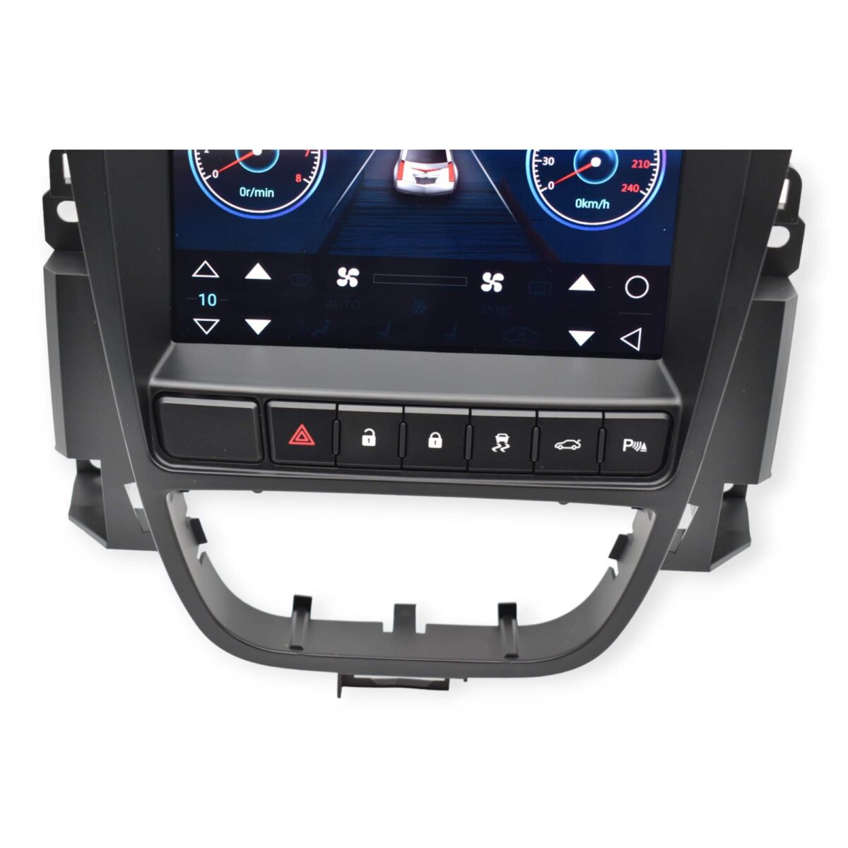 moldura radio android opel astra j