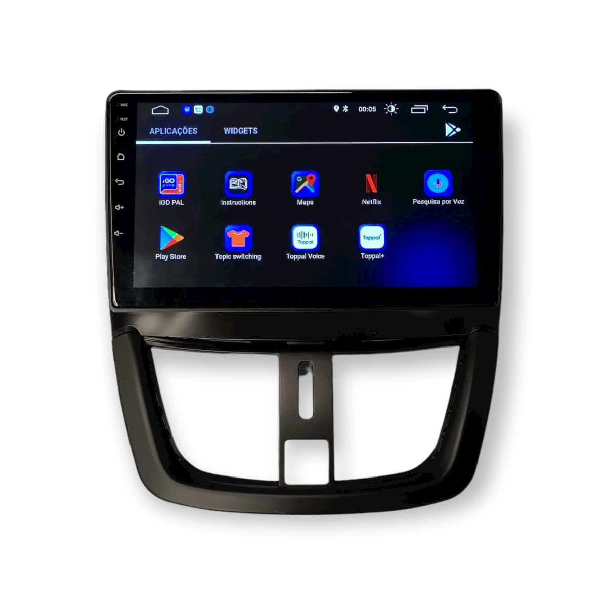 moldura radio Peugeot 207