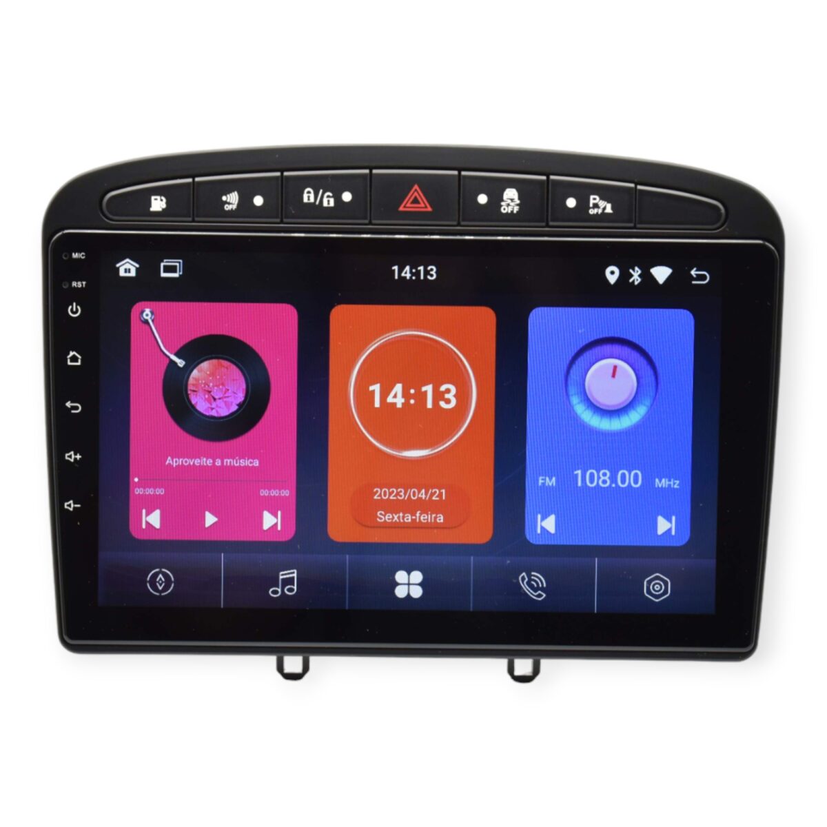 radio 2 din android peugeot 308 408