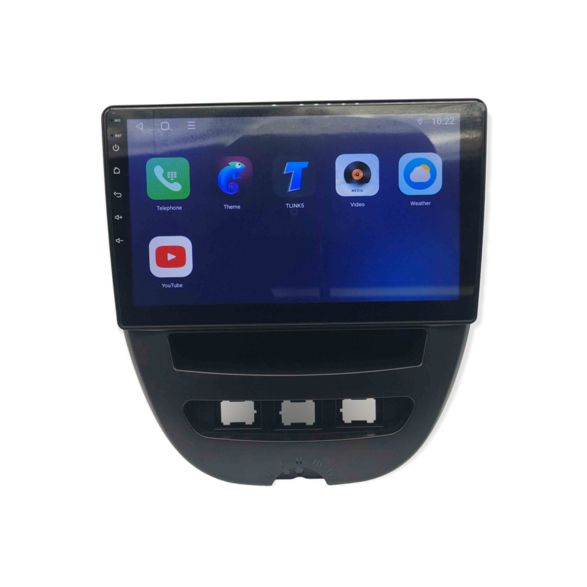 Rádio 2DIN Android para Peugeot 107 - GPS WIFI Bluetooth — imagem 3