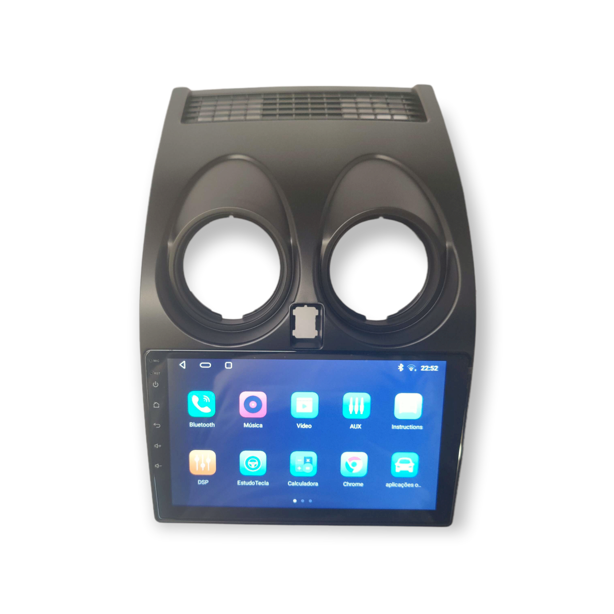 Rádio Nissan Qashqai - Android 12  – 2 DIN GPS WIFI