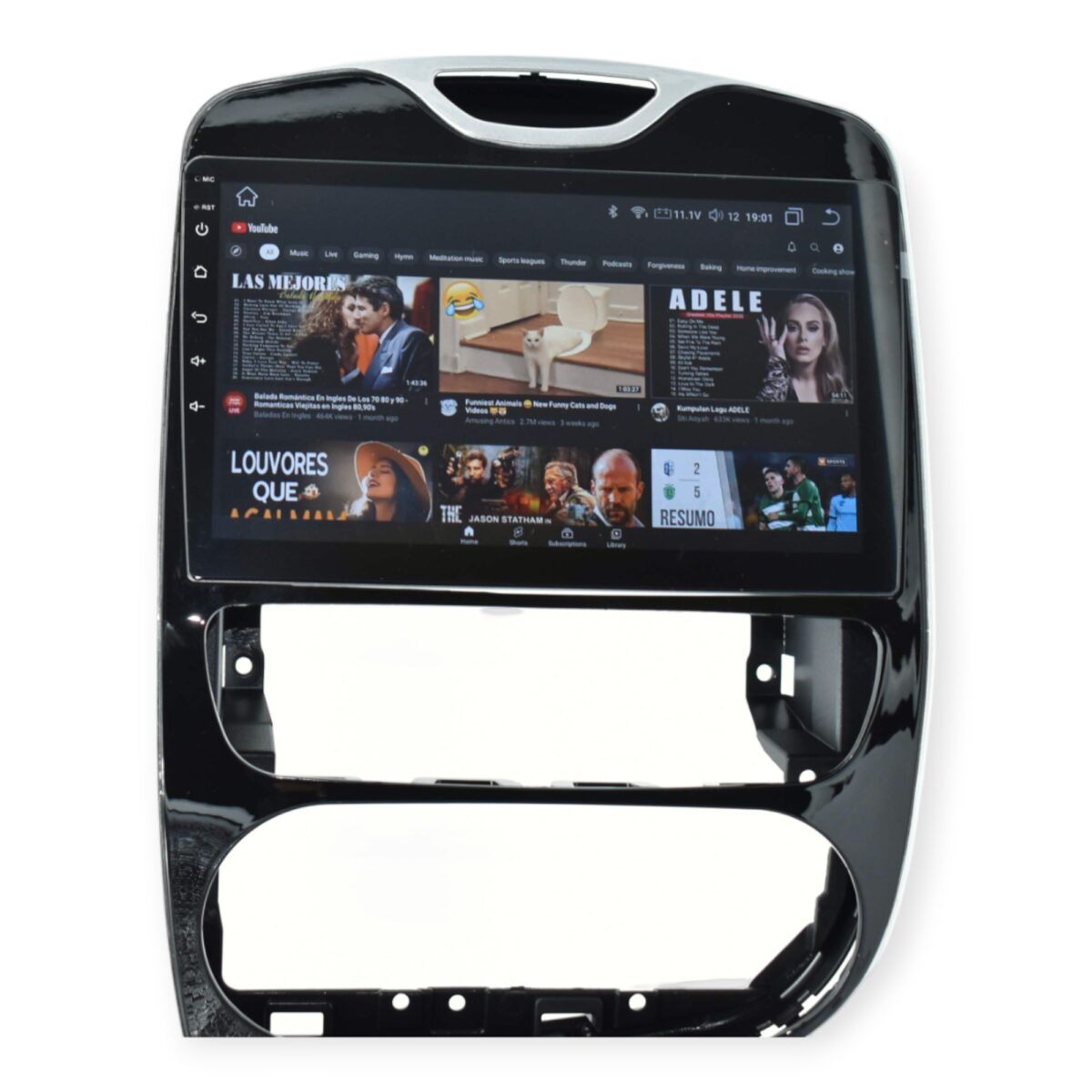 youtube renault clio 4 radio 2 din android
