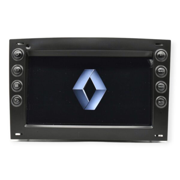 Renault Megane 2 Auto Rádio 2 DIN Android com Carplay e Android Auto