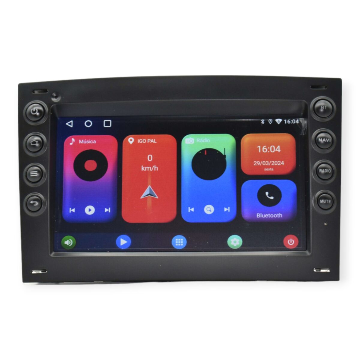 menu do radio android renault megane 2