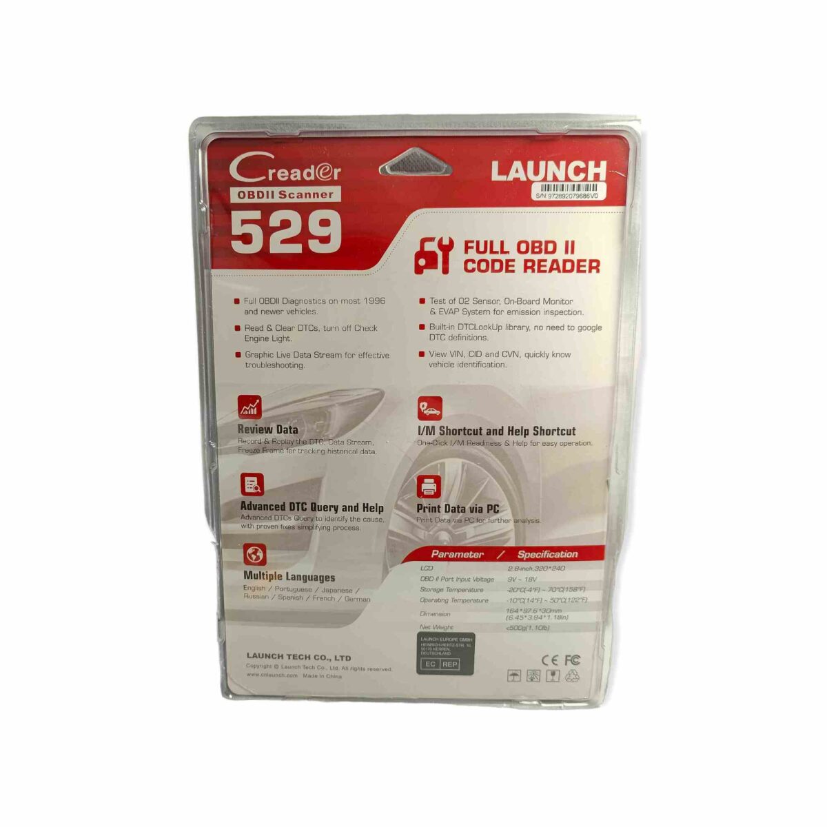 OBD Launch Creader 529