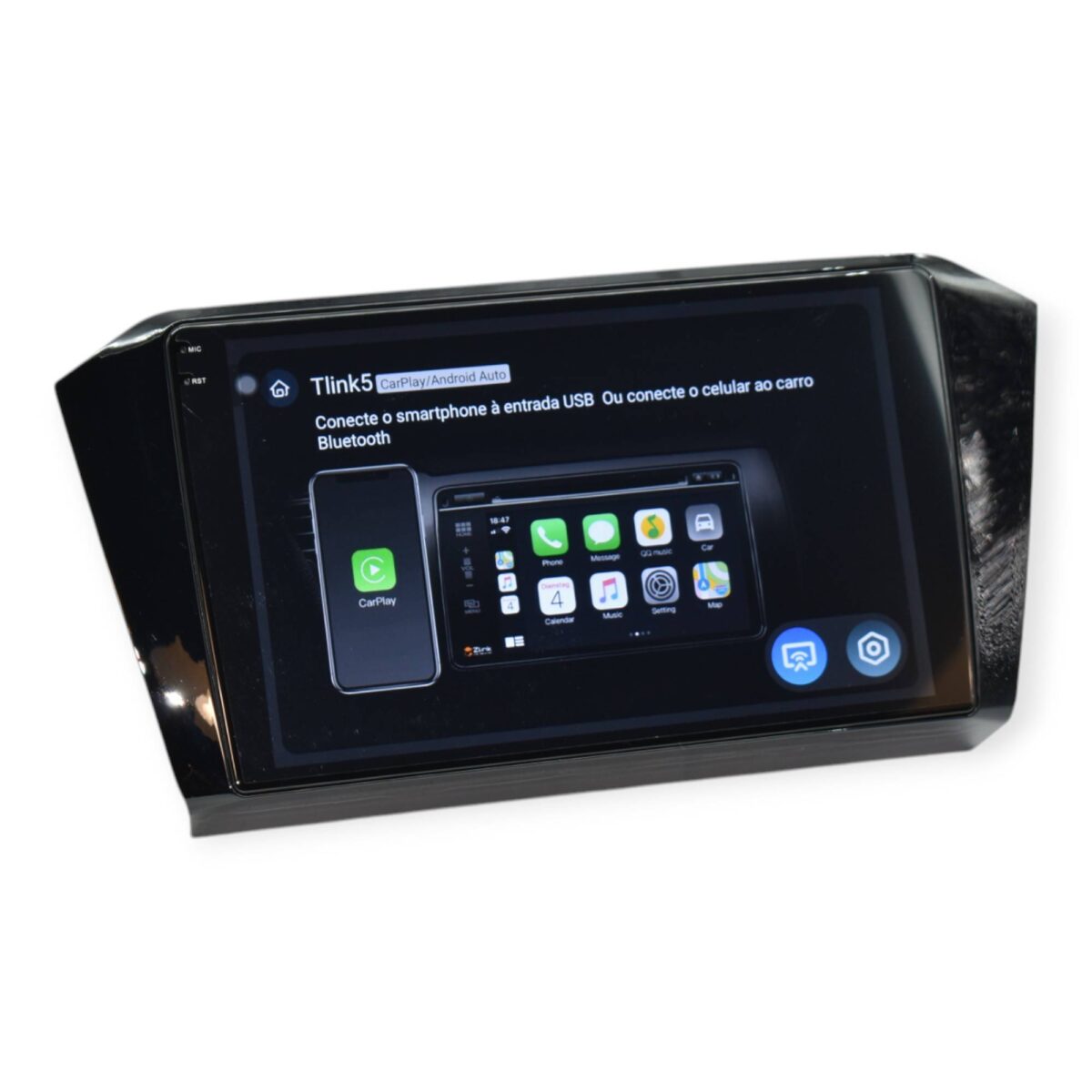 Rádio 2 DIN Android passat b8