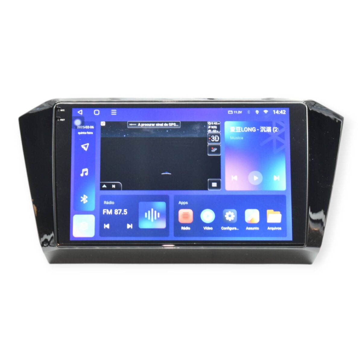 Rádio 2 DIN Android passat b8