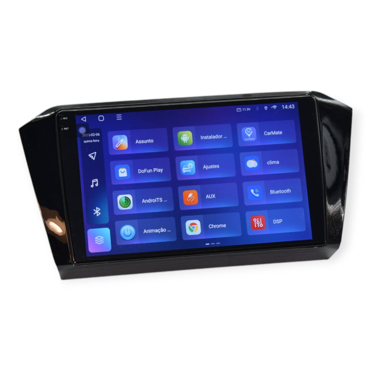 aplicaçoes Rádio 2 DIN Android passat b8