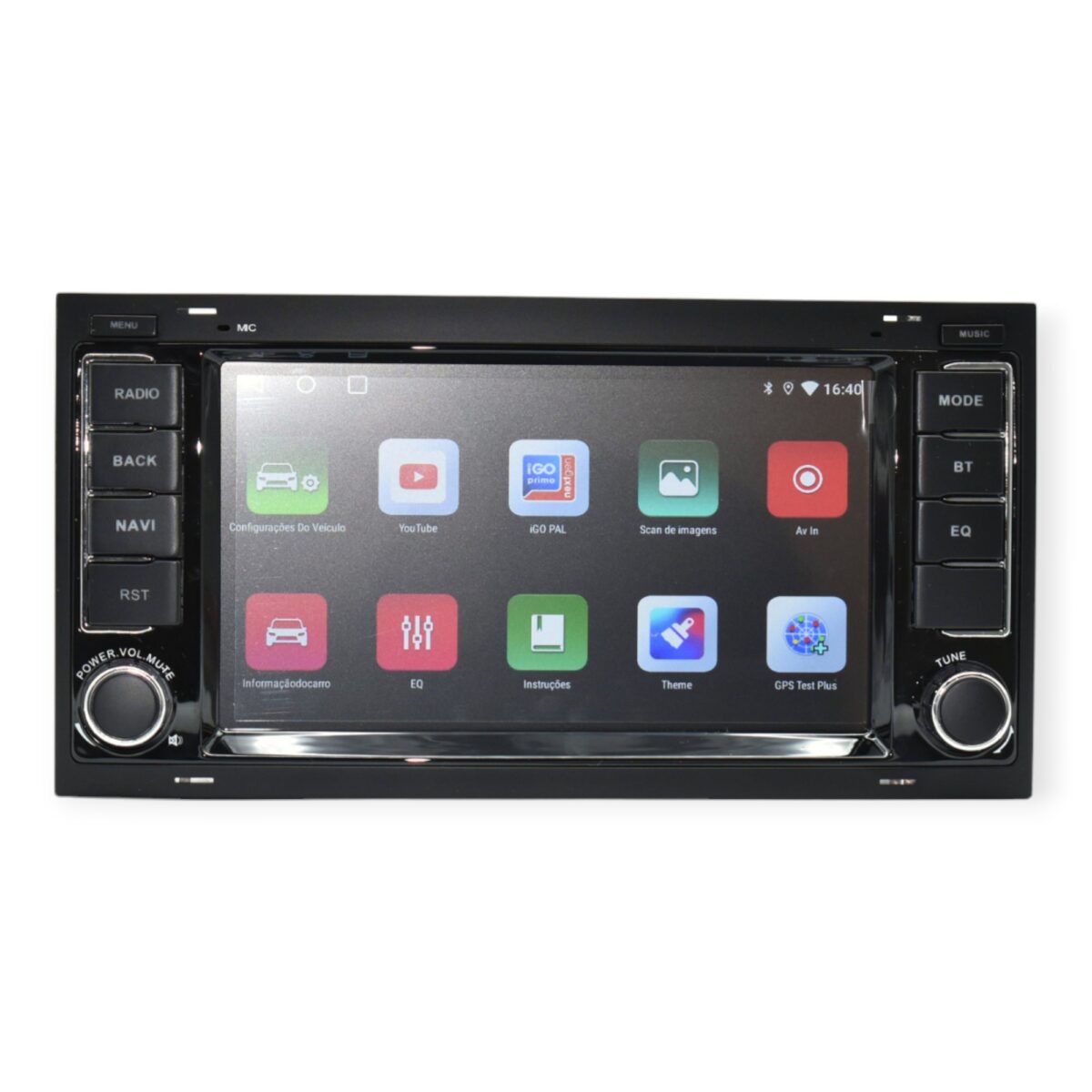 APPS RÁDIO ANDROID Volkswagen VW Transporter Touareg