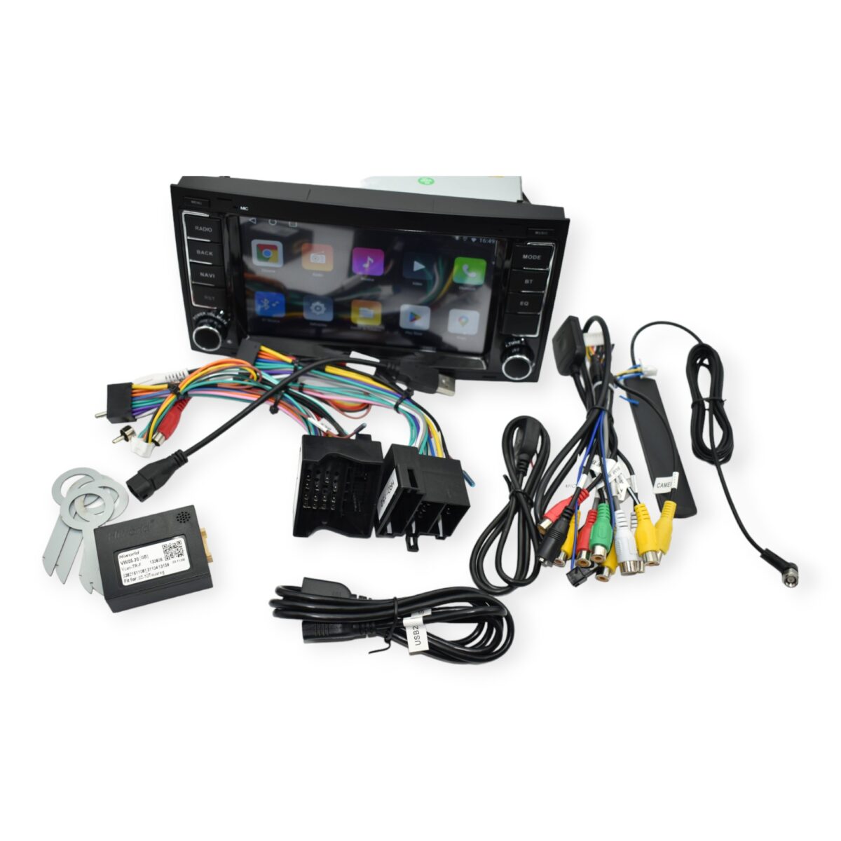 cabos de ligação para RÁDIO ANDROID Volkswagen VW Transporter Touareg
