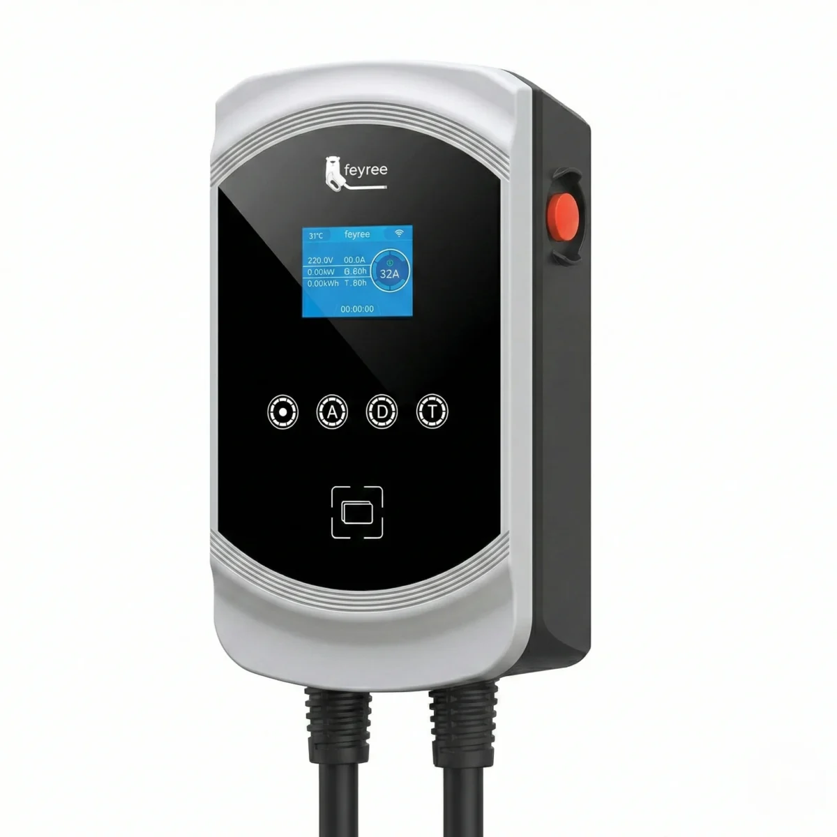 Wallbox 7.4kW Inteligente (DLB) – Carregador para Casa (Tesla, VW ID, Peugeot, Hyundai)