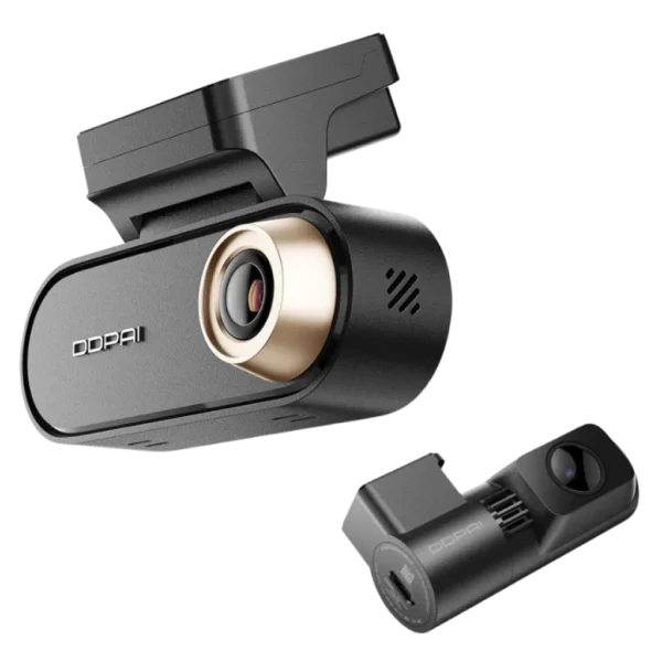 DDPAI N5 Pro Dashcam 4K + 2K – Câmara de Bordo Frontal e Traseira com Radar de Estacionamento e 64 GB Internos