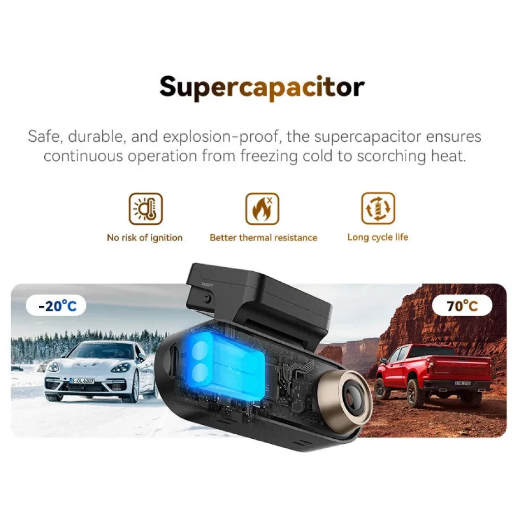 DDPAI N5 Pro Dashcam 4K + 2K – imagem 6