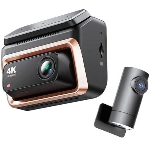 DDPAI Z60 Pro Dashcam 4K HDR Dupla – Câmara de Bordo Frontal e Traseira com Sensor STARVIS 2 e GPS