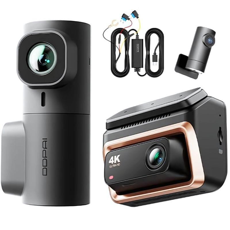 DDPAI Z60 Pro Three Dashcam 4K com 3 Câmaras – imagem 8