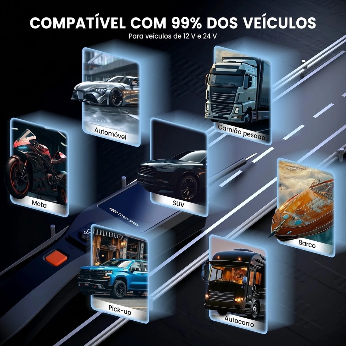 Ancel PB50 com mala de arrumação