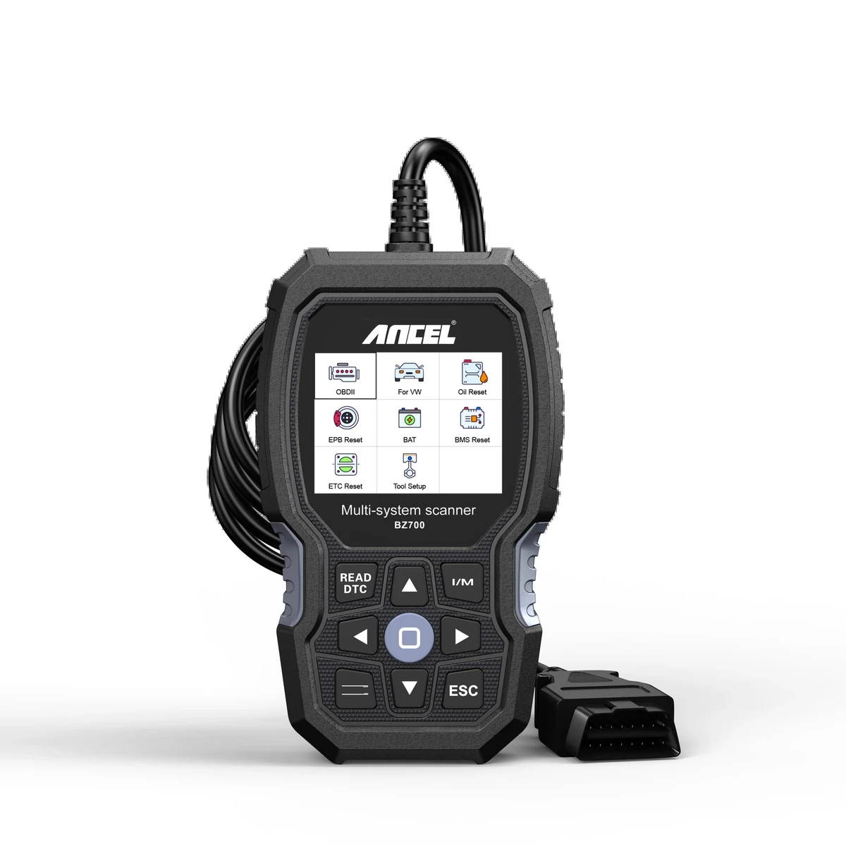 Ancel BZ700 máquina de diagnóstico OBD2 para Mercedes-Benz, Sprinter e Smart